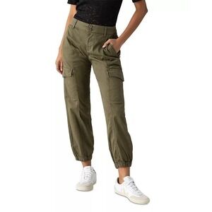 Sanctuary Rebel Cargo Pants Khaki Tan‎ Jogger Size 24 Utility Slim Ankle